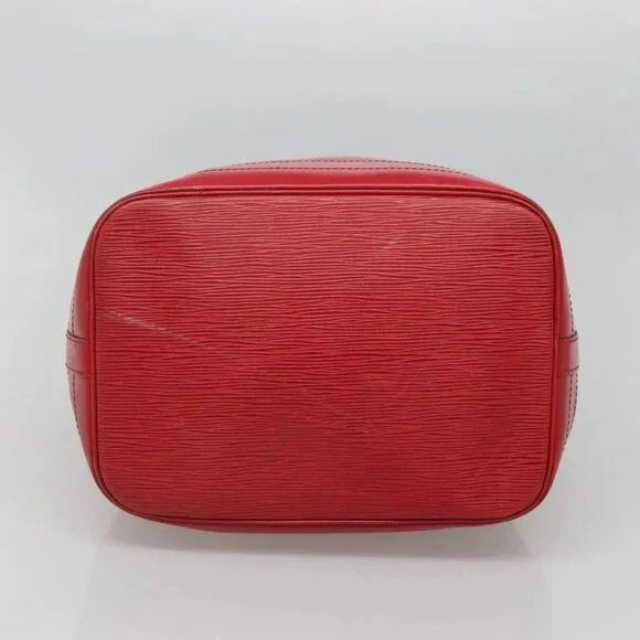 LOUIS VUITTON Epi Noe Shoulder Bag Red M44007 LV Auth 120135